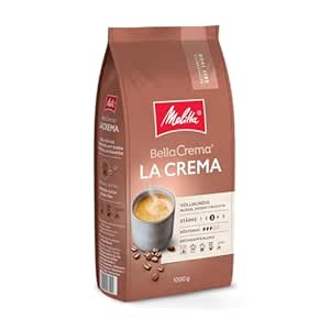 Melitta BellaCrema La Crema Ganze Kaffee-Bohnen 1kg, mittlere Rostung aus Deutschland, Starke 3. Ideal für Kaffee-Vollautomaten. #Melitta #Kaffeebohnen #Kaffeevollautomat #Genussmomente #Weihnachten #Geschenk #Schnäppchen - Jetzt bei Amazon kaufen!