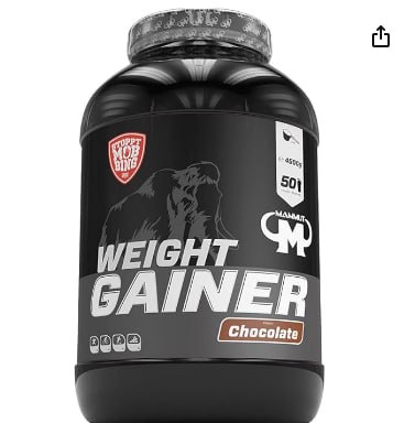 Mammut Nutrition Crash Weight Gainer Powder Chocolate - 4.5 kg - 518 kcal #MammutNutrition #WeightGainer #Protein #AthleteFuel #Weihnachten #Geschenk #Deals - Jetzt bei Amazon kaufen!