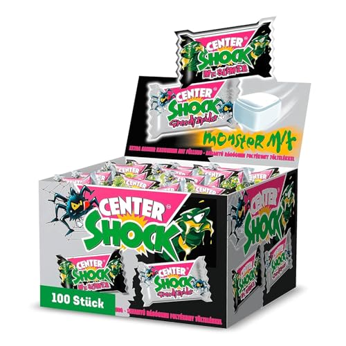 Center Shock Monster Mix - 100 Kaugummis in einer Box zum Sparpreis von 3.59 € mit aktivierbarem Coupon. #CenterShock #Kaugummi #Sparabo #Angebot #Weihnachten #Geschenk #Preisfehler - Jetzt bei Amazon kaufen!