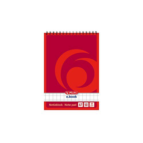 Herlitz Spiralnotizblock A7, 50 Blatt, 4 Stück, kariert weiß. Ideal für unterwegs oder zu Hause. #Herlitz #Spiralnotizblock #Schreibwaren #Notizen #Weihnachten #Geschenk #Angebot - Jetzt bei Amazon kaufen!