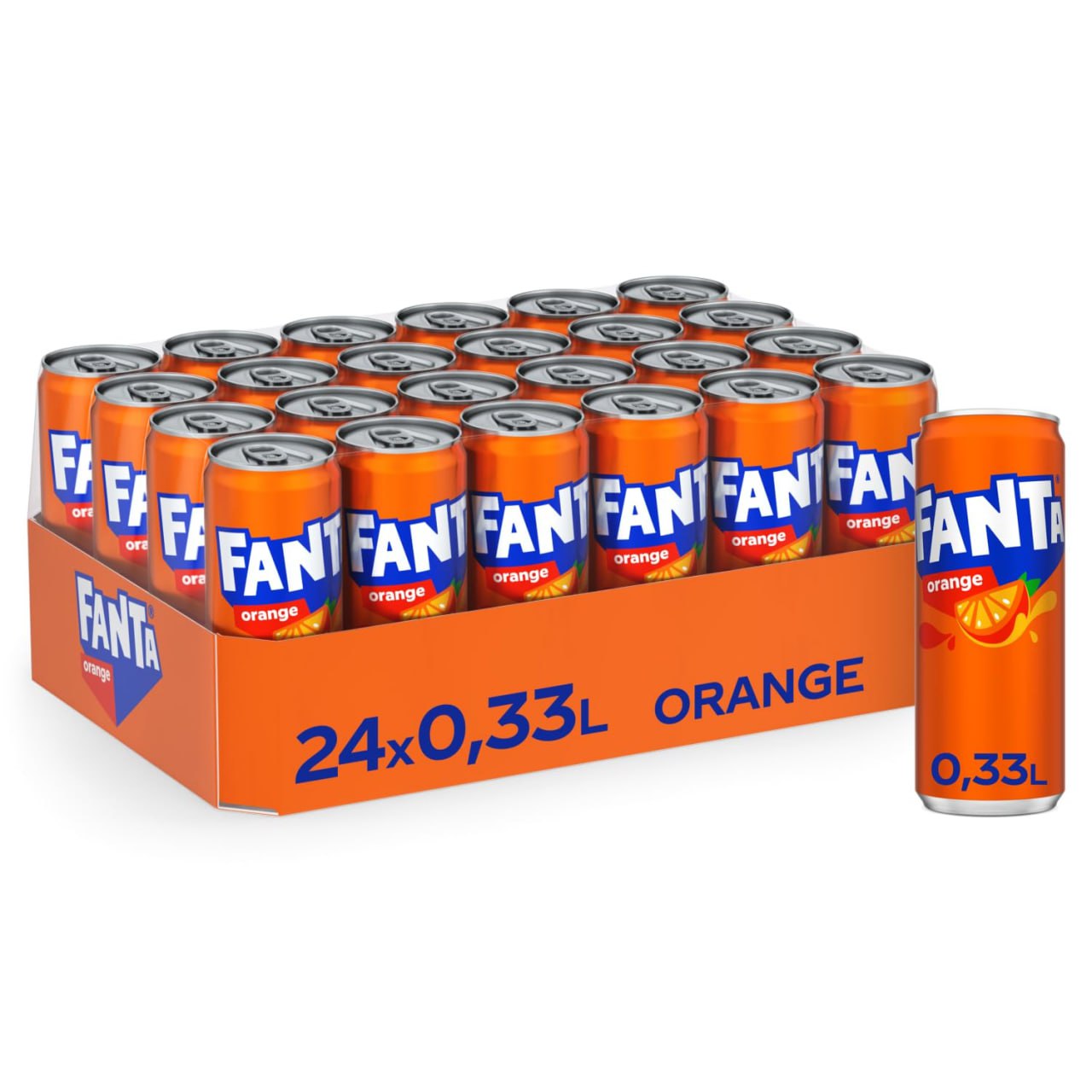 Erfrischende Fanta Orange Limonade in 24 coolen Dosen à 330 ml für Spaß und fruchtigen Genuss. 🍊 #Fanta #Limonade #Erfrischung #Zitrus #Weihnachten #Geschenk #Coupon - Jetzt bei Amazon kaufen!