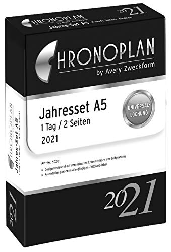 Chronoplan 50201 Kalendereinlage 2021 für professionelle Tagesplanung in A5, 1 Tag/2 Seiten, Multilochung. #Chronoplan #Kalender #Tagesplanung #Organisation #Weihnachten #Geschenk #Coupon - Jetzt bei Amazon kaufen!