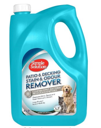 Effective Pet Stain & Odour Remover Enzymatic Cleaner with Pro Bacteria. Keep your patio and decking fresh and clean with this 4-litre solution. #SimpleSolution #EnzymaticCleaner #PetStainRemover #FreshSpaces #Weihnachten #Geschenk #Rabatt - Jetzt bei Amazon kaufen!