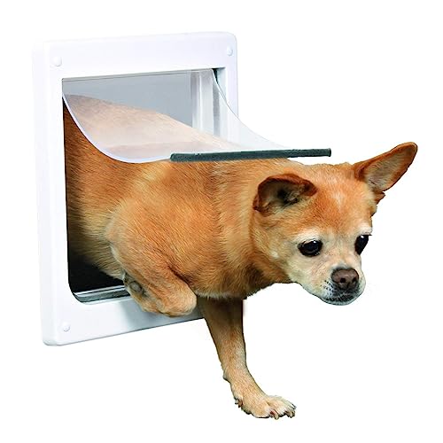 Hundetür für XS bis große Hunde mit 2-Wege-Verriegelung in Weiß. Ideale Lösung für den Zugang des Haustiers #TRIXIE #Hundetür #Haustierbedarf #Angebot #Weihnachten #Geschenk #Coupon - Jetzt bei Amazon kaufen!