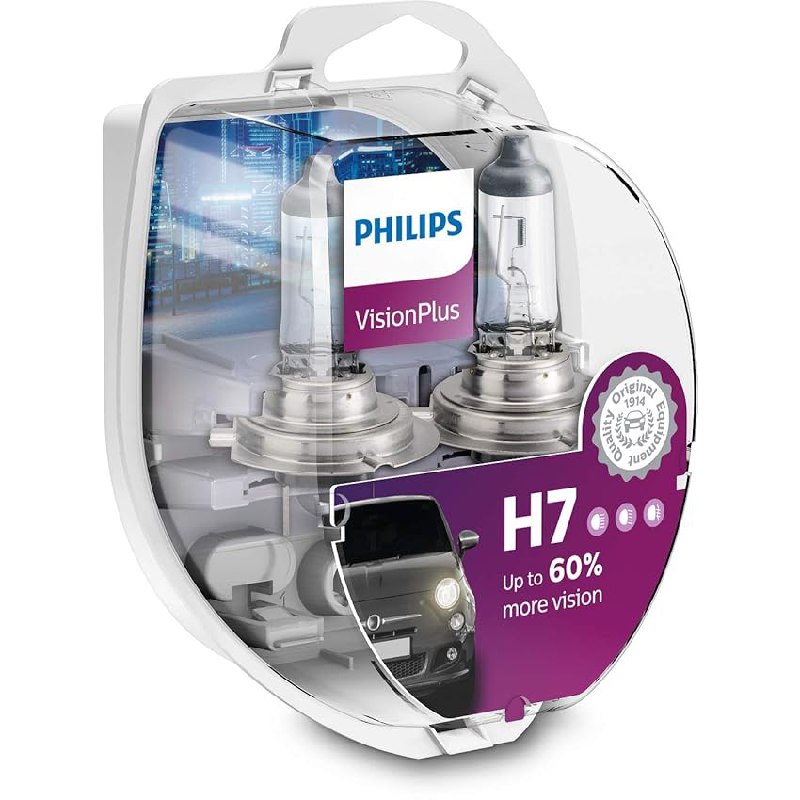 Philips 12972VPS2 VisionPlus H7 Scheinwerferlampe für AutoMotorrad. Erhöhte Helligkeit und Sichtbarkeit. #Philips #Scheinwerferlampe #AutoMotorrad #Beleuchtung #Deutschland #Geschenk #Rabatt - Jetzt bei Amazon kaufen!