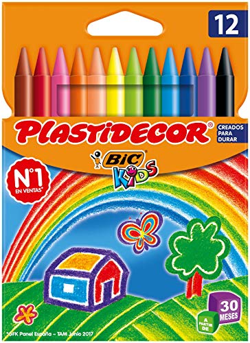 Bic Plastidecor Wachsmalstifte 12 Stück in klassischen Farben für kreativen Malspaß. #Bic #Wachsmalstifte #Kreativität #Malen #Weihnachten #Geschenk #Deals - Jetzt bei Amazon kaufen!