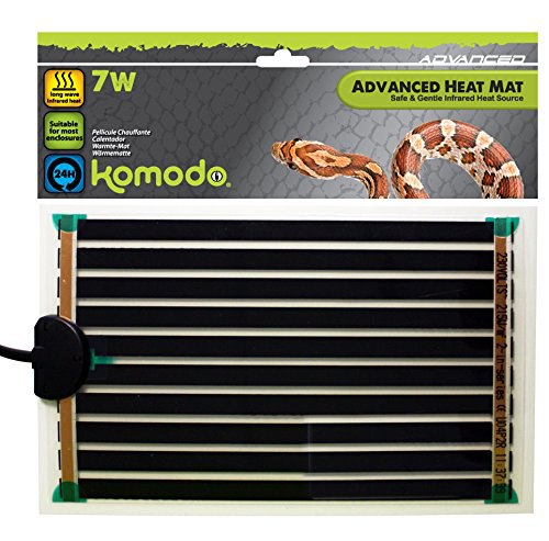 Komodo 54814 Advanced Heat Mat, 7 W, 142x274 mm. Ideal zur Temperaturregulierung im Terrarium. #Komodo #HeatMat #Terrarium #Reptilienbedarf #Weihnachten #Geschenk #Deals - Jetzt bei Amazon kaufen!