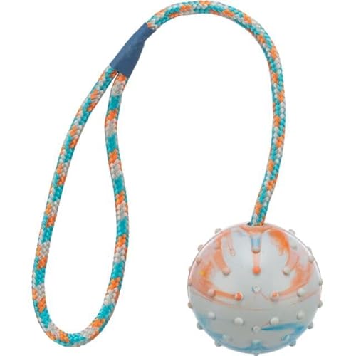 Trixie TX-3454 1 Ball am Seil aus Naturgummi für interaktiven Spielspaß mit Ihrem Haustier. #Trixie #Hundespielzeug #Naturgummi #Spielzeit #Weihnachten #Geschenk #Angebot - Jetzt bei Amazon kaufen!