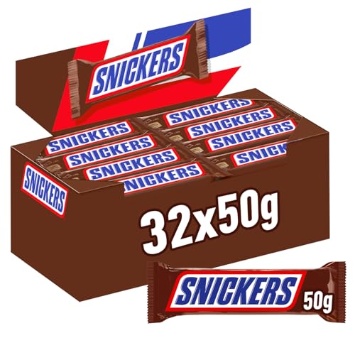 Snickers Schokoriegel mit Karamell und Erdnüssen in Vollmilchschokolade. Jetzt im Sparabo erhältlich! #Snickers #Schokoriegel #Sparabo #Deal #Weihnachten #Geschenk #Angebot - Jetzt bei Amazon kaufen!