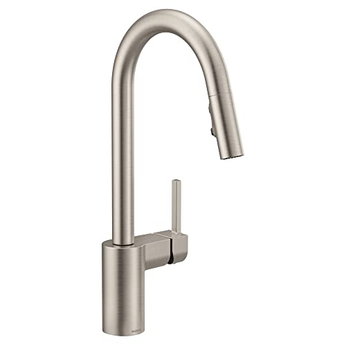 Moen 7565SRS One-Handle High Arc Kitchen Faucet. Sleek design with pulldown function. Easy to install. #Moen #KitchenFaucet #HomeImprovement #AmazonDeal #Weihnachten #Geschenk #Preisfehler - Jetzt bei Amazon kaufen!