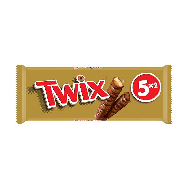 Twix Schokoriegel mit Karamell und knusprigem Keks. Fußball Snack in einer Packung mit 5 Riegeln à 50g. Genieße 250g leckeren Genuss. #Twix #Schokoriegel #Fußball #Genuss #Weihnachten #Geschenk #Schnäppchen - Jetzt bei Amazon kaufen!