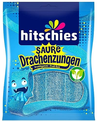 Fruchtige Hitschies Saure Drachenzungen, ideal für unterwegs oder Snacks zu Hause. 125 Gramm fruchtiger Genuss. #Hitschies #Fruchtgummi #Drachenzungen #Snack #Weihnachten #Geschenk #Schnäppchen - Jetzt bei Amazon kaufen!