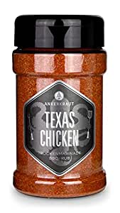 Ankerkraut Texas Chicken BBQ Rub: Gewürzmischung für Chicken Wings, Hähnchen und Pulled Chicken mit Salz, Pfeffer, Zwiebeln und Knoblauch. #Ankerkraut #BBQ #Chicken #Gewürze #Weihnachten #Geschenk #Schnäppchen - Jetzt bei Amazon kaufen!