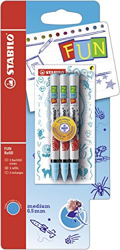 Medium Patrone zum Nachfüllen von STABILO FUN - 3er Pack in Türkis mit 2 Sammel-Aufkleberkarten. #STABILO #Nachfüllpatrone #Schreibutensilien #Sammelkarten #Weihnachten #Geschenk #Deals - Jetzt bei Amazon kaufen!