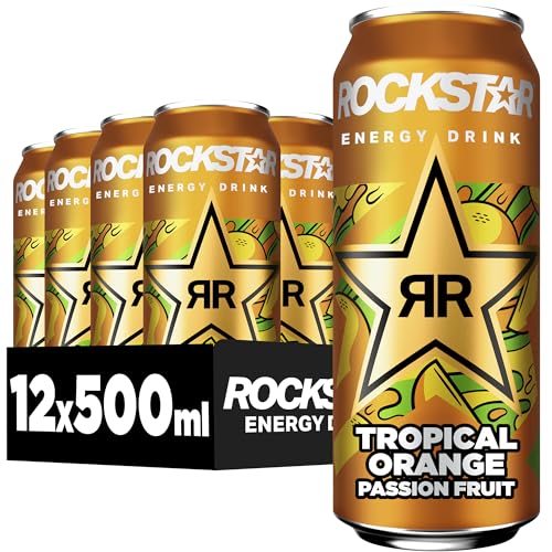 Rockstar Energy Drink Tropical Orange Passion Fruit zum Sparpreis! #Rockstar #EnergyDrink #Sparabo #Angebot #Weihnachten #Geschenk #Deals - Jetzt bei Amazon kaufen!