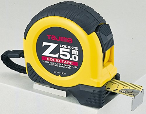 Taschenbandmaß Z Lock 5m25mm gelb, mit Elastomer. Robust und zuverlässig für präzise Messungen unterwegs. #Tajima #Taschenbandmaß #Messwerkzeug #Handwerkerbedarf #Deutschland #Geschenk #Angebot - Jetzt bei Amazon kaufen!