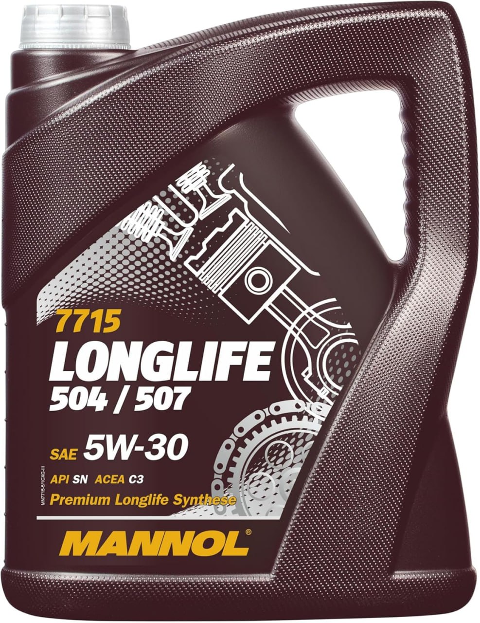 Hochwertiges 5 Liter ORIGINAL MANNOL 7715 O.E.M. 5W-30 API SNCF Motoröl für Motoren. #MANNOL #Motoröl #EngineOil #Fahrzeugpflege #Deutschland #Geschenk #Coupon - Jetzt bei Amazon kaufen!