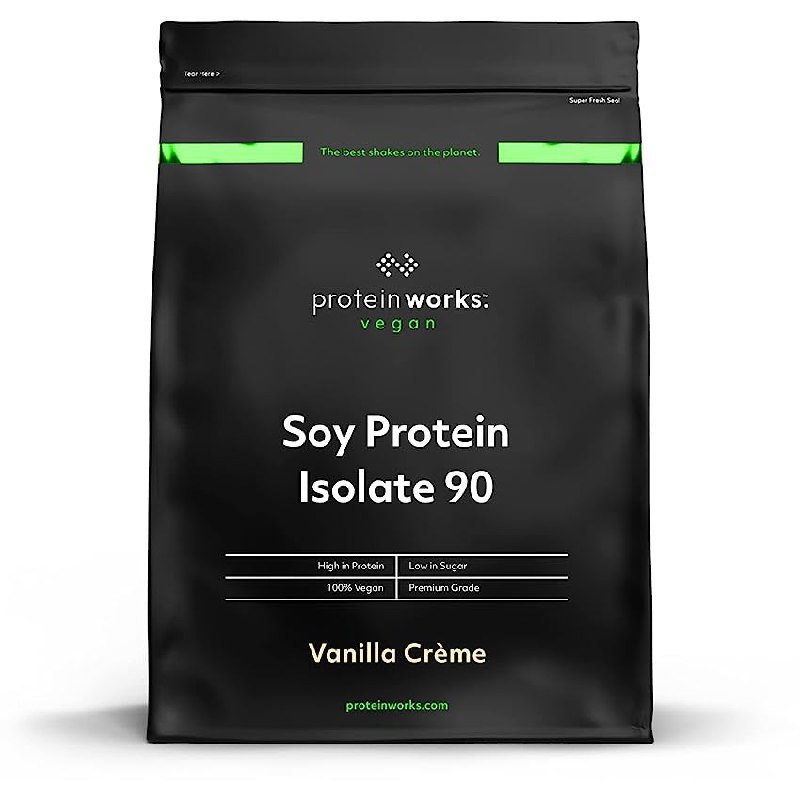 Soja Protein Isolat mit Vanillecreme-Geschmack. 100% vegan und hochwertig. Jetzt zum historischen Tiefstpreis! 🌱 #TheProteinWorks #SojaProtein #Vegan #Gesundundlecker #Weihnachten #Geschenk #Coupon - Jetzt bei Amazon kaufen!