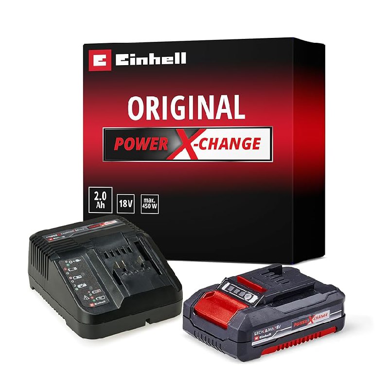 Das Einhell Starter Kit enthält einen 2,0 Ah Akku und Ladegerät der Power X Serie. Ideal für Heimwerker. #Einhell #PowerX #Akku #DIY #Deutschland #Geschenk #Coupon - Jetzt bei Amazon kaufen!