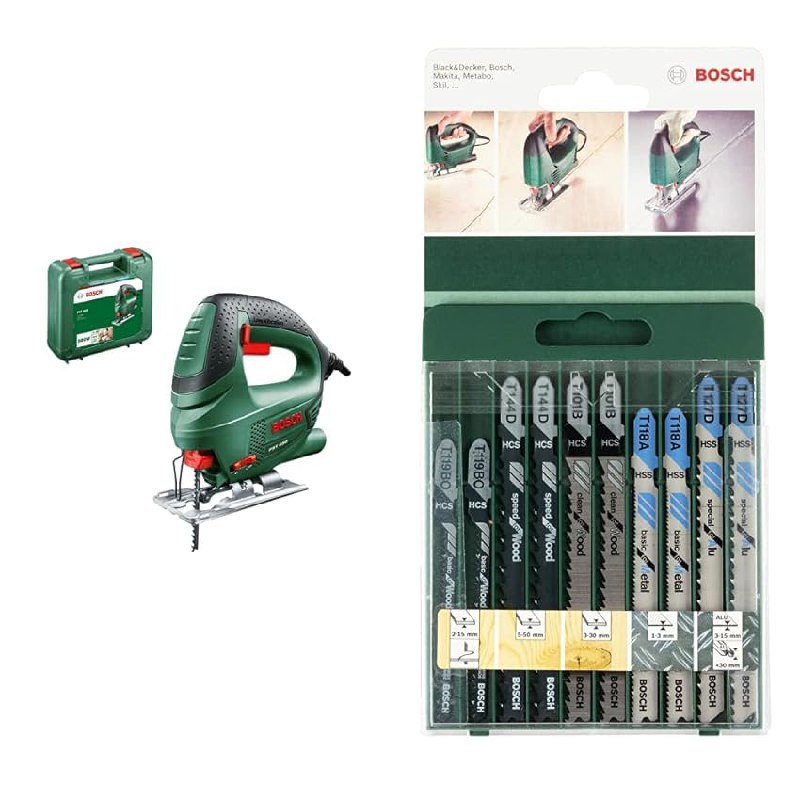 Bosch Stichsäge PST 650 für präzise Schnitte in Stahl und Holz. Schnitttiefe 4-65mm im praktischen Koffer. #Bosch #Stichsäge #Werkzeug #Angebot #Deutschland #Geschenk #Deals - Jetzt bei Amazon kaufen!