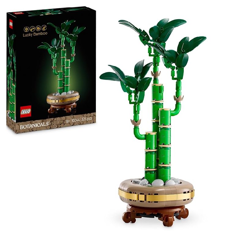 LEGO Botanicals Glucks-Bambus, Kunstpflanze - Bauset für Erwachsene. Kreative Gestaltung mit detailgetreuem LEGO Set. #LEGO #Botanicals #Bauset #Sparpreis #Deutschland #Geschenk #Preisfehler - Jetzt bei Amazon kaufen!