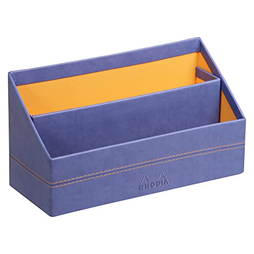 Rhodia 318848C Briefablage aus Kunstleder in elegantem Design für optimale Organisation. 1 Stück in Saphirblau. #Rhodia #Briefablage #Organisation #Bürohilfsmittel #Weihnachten #Geschenk #Coupon - Jetzt bei Amazon kaufen!