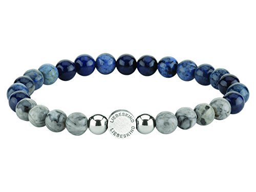 Liebeskind Berlin Beads-Armband LJ-0091-B-17 aus Jasper Edelstahl. Hochwertiges Schmuckstück zum stark reduzierten Preis! #LiebeskindBerlin #BeadsArmband #Schmuck #Angebot #Deutschland #Geschenk #Angebot - Jetzt bei Amazon kaufen!