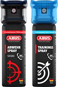 ABUS Abwehrspray SDS80 Tierabwehr Trainingsspray Pfefferspray für Selbstverteidigung bei Tierangriffen, Jet-Sprühstrahl bis zu 5m Reichweite. #ABUS #Tierabwehr #Selbstverteidigung #Sicherheit #Deutschland #Geschenk #Deals - Jetzt bei Amazon kaufen!