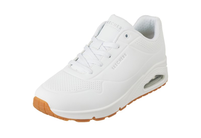 Tolle Skechers Damen UNO Stand On Air Sneakers jetzt für nur 62,91€ statt 89,95€. Bequem und stylish! #Skechers #Sneakers #Fashion #Deal #Deutschland #Geschenk #Schnäppchen - Jetzt bei Amazon kaufen!