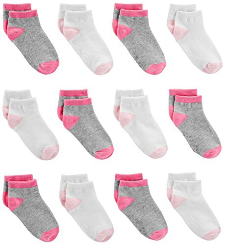 12er Set Unisex Baby Socken von Simple Joys by Carters in Grau, Rosa und Weiß. Größe: 6-12 Monate. #SimpleJoys #BabySocken #UnisexBaby #MustHave #Deutschland #Geschenk #Angebot - Jetzt bei Amazon kaufen!