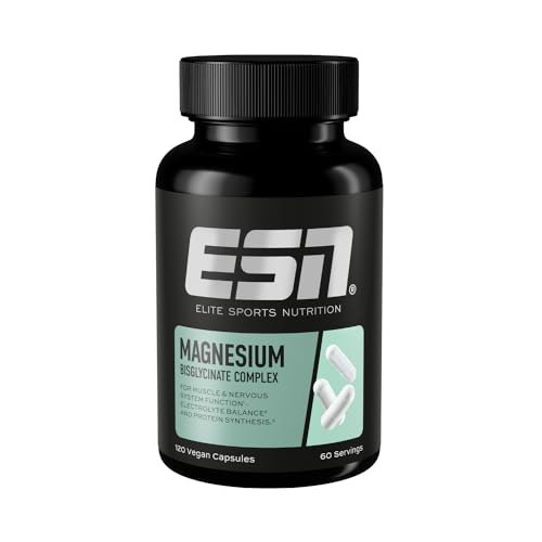 ESN Magnesium Caps, 120 Kapseln mit 300 mg Magnesium pro Tagesportion. Bioverfügbarkeit & Qualität aus Deutschland. #ESN #Magnesium #Nahrungsergänzung #Vitamine #Weihnachten #Geschenk #Rabatt - Jetzt bei Amazon kaufen!