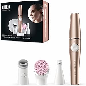 Braun FaceSpa Pro Beauty Set für Damen. Enthält Gesichtsepilierer, Damenbartentferner, Gesichtsreinigungsbürste und Aufbewahrungsbox. Designed in Germany. Perfekt für Reinigung und Hautstraffung. #Braun #Gesichtspflege #Beauty #Haarentfernung #Weihnachten #Geschenk #Angebot - Jetzt bei Amazon kaufen!