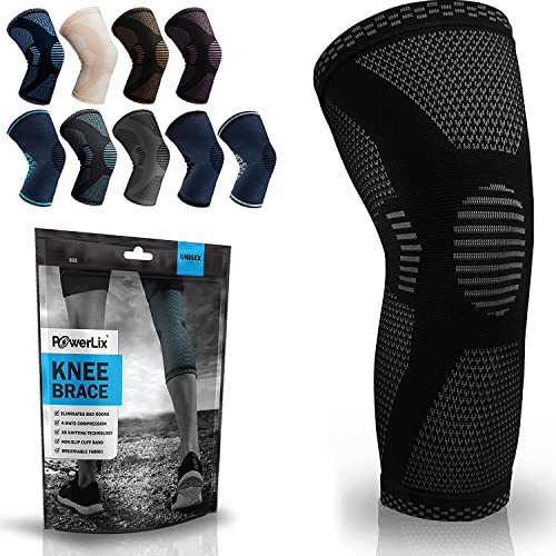 POWERLIX Kniebandage für Damen und Herren, unterstützt bei Meniskusriss, Arthritis, lindert Knieschmerzen, ACL, für Laufen, Gewichtheben, Basketball, Volleyball, Sport, Schwarz. #POWERLIX #Kniebandage #Sport #Kompression #Weihnachten #Geschenk #Schnäppchen - Jetzt bei Amazon kaufen!