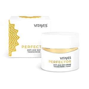 Vitayes Tagescreme mit LSF 15 SPF, Perfector für 24h Feuchtigkeit und Anti Aging Effekt. #Vitayes #Tagescreme #AntiAging #Beauty #Weihnachten #Geschenk #Schnäppchen - Jetzt bei Amazon kaufen!