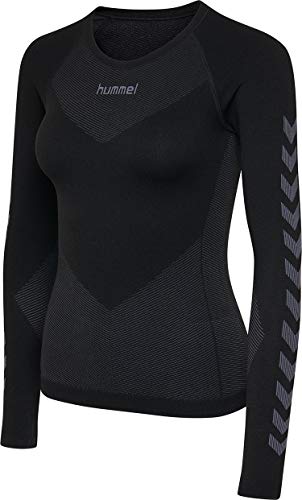 hummel Damen First Seamless LS Trikot in Schwarz, Größe M-L EU. Hochwertiges Trikot für Training und Freizeit. #hummel #Trikot #Damen #Sportswear #Deutschland #Geschenk #Preisfehler - Jetzt bei Amazon kaufen!