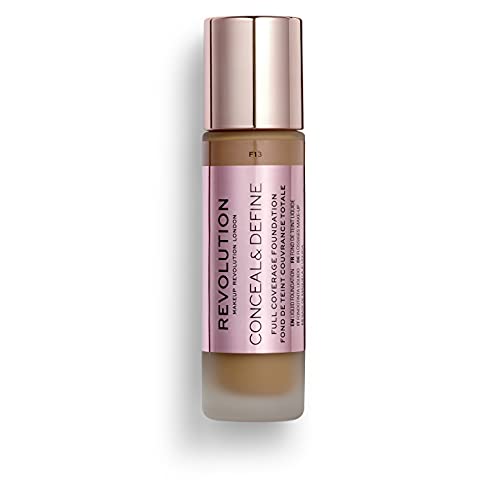 Makeup Revolution Conceal & Define Foundation, Farbton F14, 23ml. Leicht aufzutragen und langanhaltend. #MakeupRevolution #Concealer #Foundation #Sale #Weihnachten #Geschenk #Preisfehler - Jetzt bei Amazon kaufen!