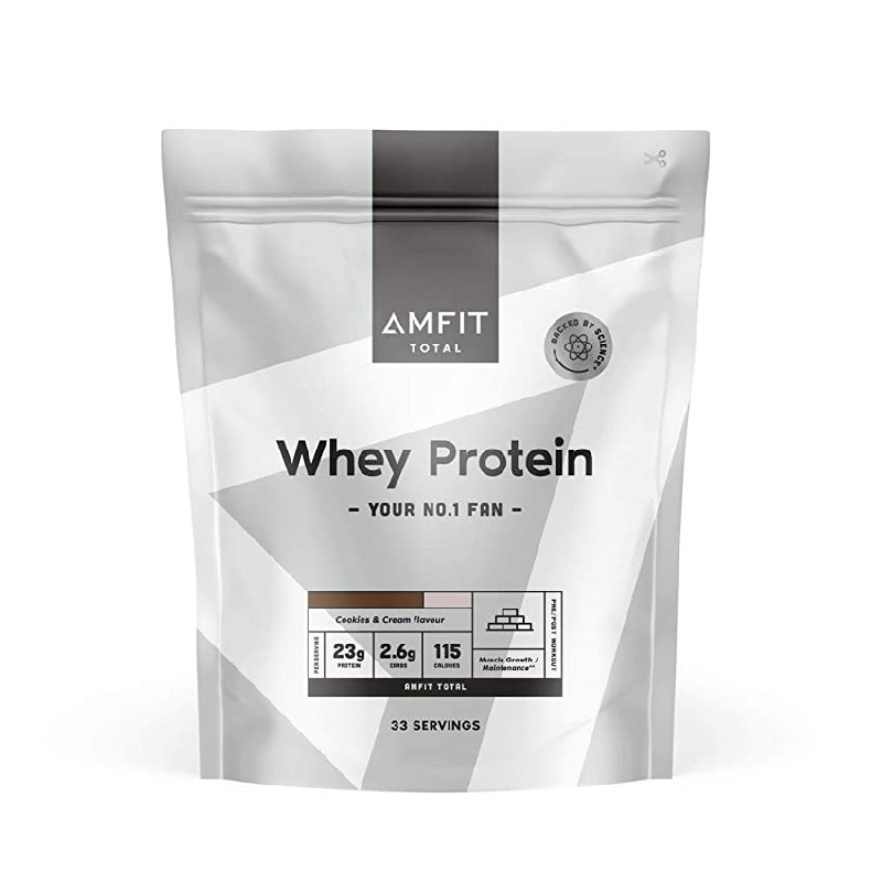 Amazon-Marke Amfit Nutrition Molkeproteinpulver, Cookies & Cream. Hochwertiges Protein zum reduzierten Preis. #AmfitNutrition #Protein #CookiesandCream #Fitness #Deutschland #Geschenk #Deals - Jetzt bei Amazon kaufen!