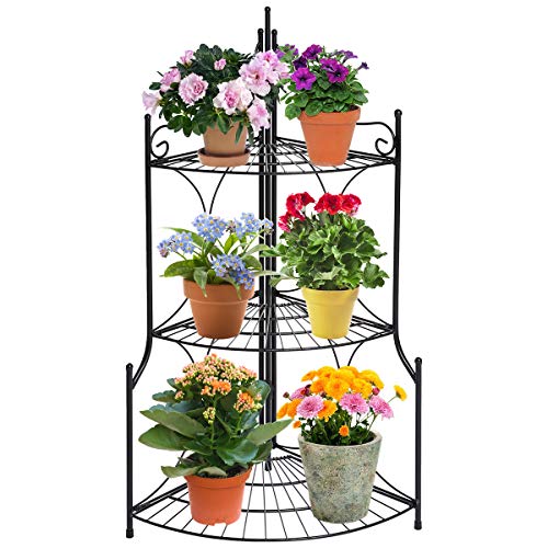 Pflanzentreppe mit 3 Etagen, ideal für die Präsentation von Blumen und Pflanzen. Robustes Design und einfach zu montieren. #DOEWORKS #Blumentreppe #Pflanzentreppe #Gartenliebe #Deutschland #Geschenk #Schnäppchen - Jetzt bei Amazon kaufen!