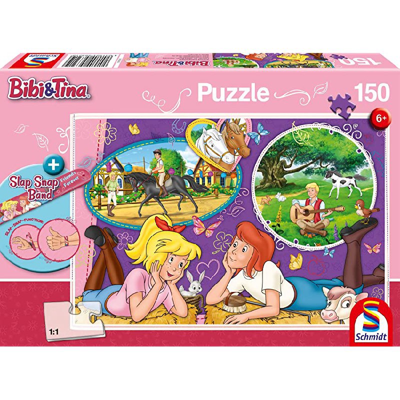 Schmidt Spiele Puzzle 56321 BlocksbergBibi  Tina Bibi und Tina. Hochwertiges Puzzle zum Sonderpreis von nur 4,00€ statt 12,49€ -68Rabatt. Perfektes Geschenk für Fans. #SchmidtSpiele #Puzzle #BibiundTina #Sonderpreis #Weihnachten #Geschenk #Rabatt - Jetzt bei Amazon kaufen!