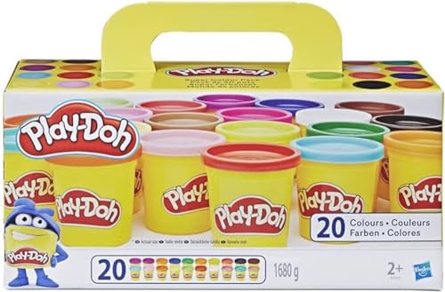 Play-Doh Farbenset mit 20 verschiedenen Farben für kreativen Spaß. Inklusive Modellierwerkzeug. #PlayDoh #Farbenset #Knete #Sale #Weihnachten #Geschenk #Rabatt - Jetzt bei Amazon kaufen!