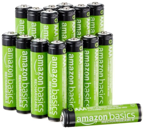 Amazon Basics AAA Alkalisch Batterien wiederaufladbar, 16er Pack. Zuverlässige Energiequelle für verschiedene Geräte. #AmazonBasics #Batterien #AAA #Alkalisch #Weihnachten #Geschenk #Rabatt - Jetzt bei Amazon kaufen!