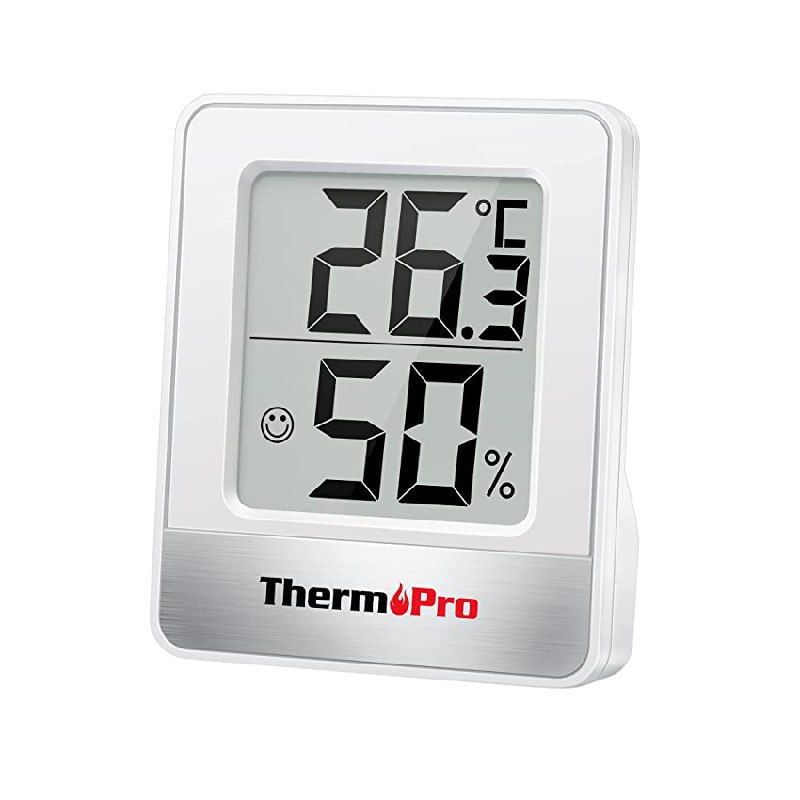 ThermoPro TP49 Mini Thermo-Hygrometer für drinnen. Präzise Temperatur- und Feuchtigkeitsmessung. #ThermoPro #Thermometer #Hygrometer #Deal #Weihnachten #Geschenk #Rabatt - Jetzt bei Amazon kaufen!