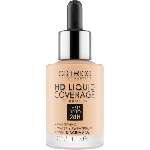 Catrice HD Liquid Coverage Foundation, Nr. 005, Nude. Leicht deckend und langanhaltend für einen makellosen Teint. #Catrice #Foundation #Makeup #Angebot #Deutschland #Geschenk #Rabatt - Jetzt bei Amazon kaufen!