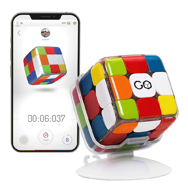 GoCube Full-Pack, der vernetzte elektronische Bluetooth-Würfel 3x3 Speedcube mit Magneten und App-Integration. #GoCube #Speedcube #Bluetooth #Sonderangebot #Weihnachten #Geschenk #Rabatt - Jetzt bei Amazon kaufen!