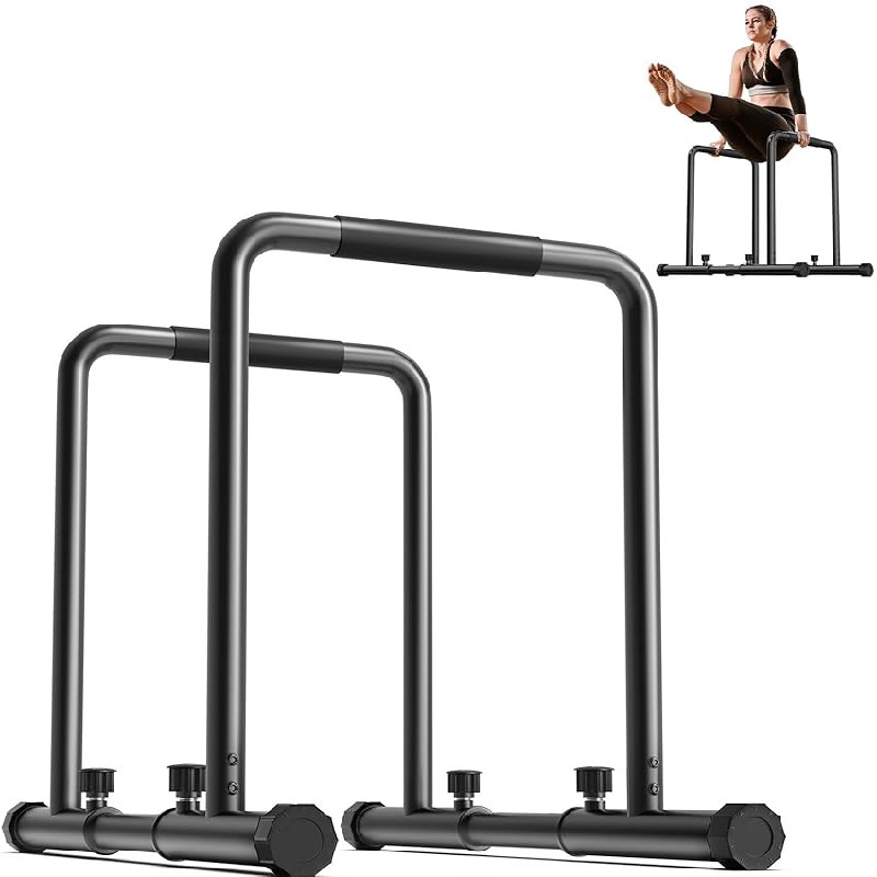 Die Yoleo Verstellbare Dip Barren sind tragbar und können bis zu 500 kg halten. Jetzt für nur 63,15€ statt 89,99€ -30Rabatt. #Yoleo #DipBarren #Fitness #Angebot #Deutschland #Geschenk #Coupon - Jetzt bei Amazon kaufen!