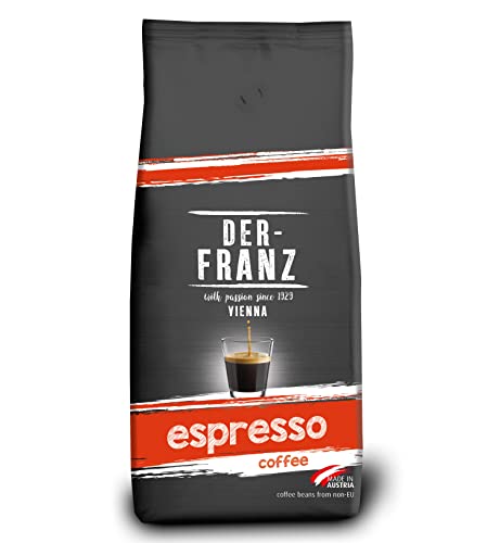 Der-Franz Espresso Kaffee mit Intensität 55 und Arabica Bohnen. Genieße hochwertigen Kaffeegenuss zum reduzierten Preis! #DerFranz #Espresso #Kaffee #Angebote #Weihnachten #Geschenk #Rabatt - Jetzt bei Amazon kaufen!