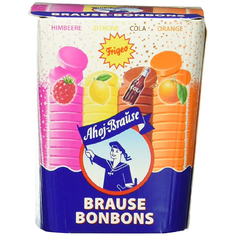 Frigeo Ahoj-Brause - runde Brause-Bonbons in Zitrone, Orange, Himbeere und Waldmeister. Knackiger Genuss zum Spitzenpreis! #Frigeo #Brause #Bonbons #Leckerei #Deutschland #Geschenk #Coupon - Jetzt bei Amazon kaufen!