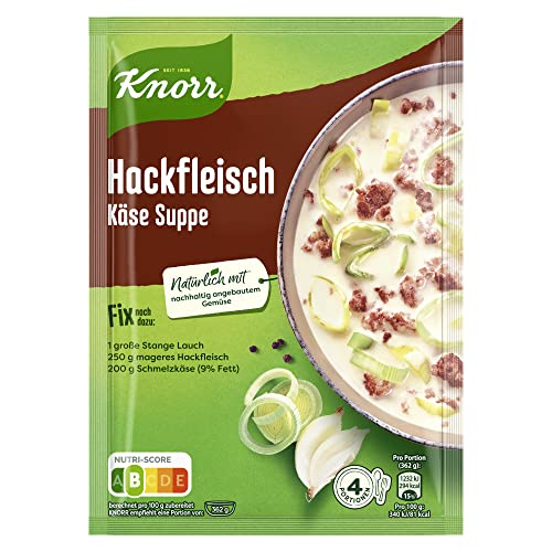 Knorr Fix Wurzmischung für Hackfleisch Käse Suppe, ohne Geschmacksverstärker, 58g. Für eine leckere Suppe mit Hackfleisch. #Knorr #Wurzmischung #Hackfleisch #Suppe #Weihnachten #Geschenk #Preisfehler - Jetzt bei Amazon kaufen!