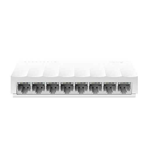 Kompakter TP-Link Ethernet-Switch mit 8 Ports und 10/100 Mbps. Einfache Plug-and-Play-Installation. Leiser Betrieb ohne Lüfter. #TPLink #EthernetSwitch #Desktop #Technologie #Deutschland #Geschenk #Deals - Jetzt bei Amazon kaufen!