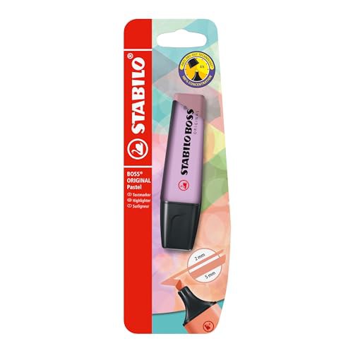 Textmarker STABILO BOSS ORIGINAL Pastel in schimmerndem Lila. Ideal fürs Highlighten. #STABILO #Textmarker #Lila #Schimmer #Weihnachten #Geschenk #Angebot - Jetzt bei Amazon kaufen!